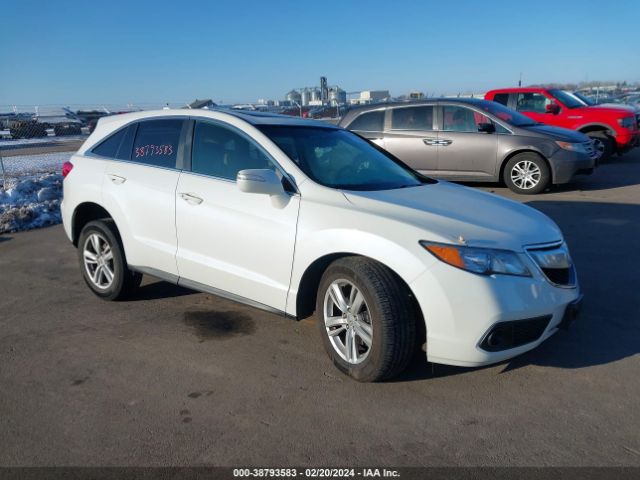 Auction sale of the 2015 Acura Rdx, vin: 5J8TB4H3XFL009813, lot number: 38793583