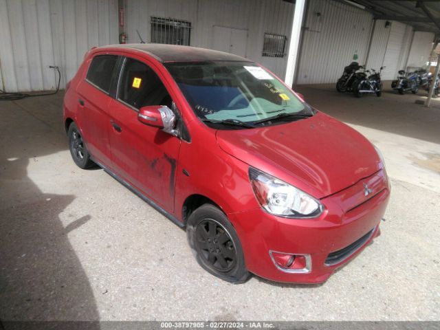 Auction sale of the 2015 Mitsubishi Mirage Es, vin: ML32A4HJ3FH051340, lot number: 38797905