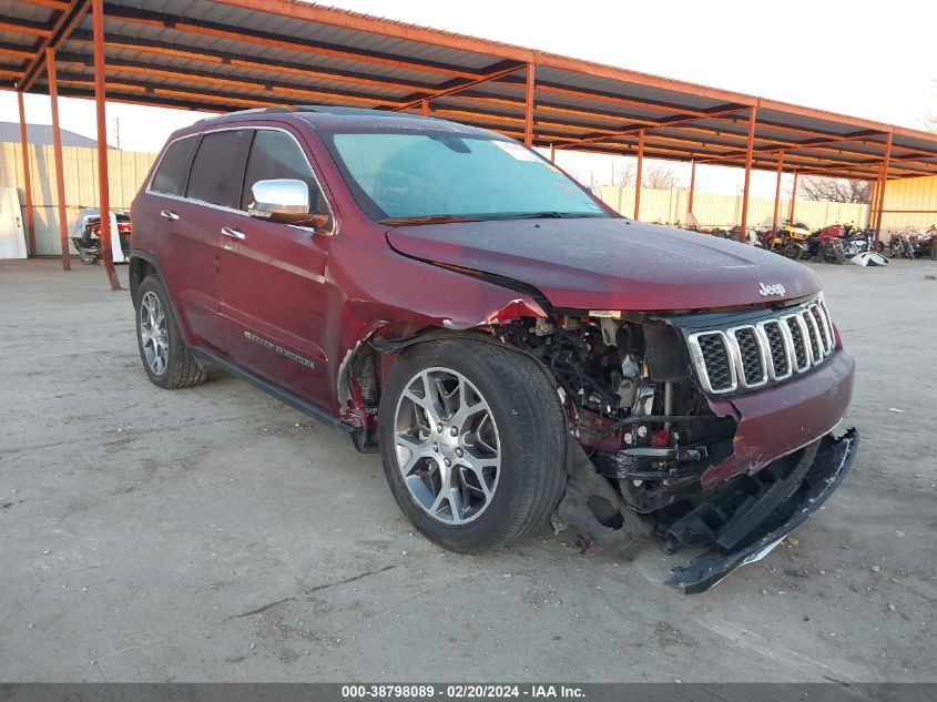 Lot #2500185482 2022 JEEP GRAND CHEROKEE WK LIMITED 4X2 salvage car