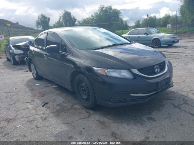 Auction sale of the 2015 Honda Civic Lx, vin: 19XFB2F50FE247411, lot number: 38800612