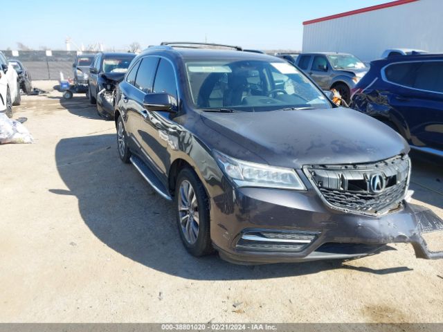 Auction sale of the 2014 Acura Mdx Technology Package, vin: 5FRYD3H40EB005044, lot number: 38801020