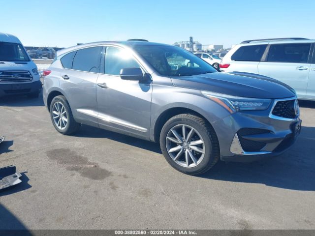Auction sale of the 2019 Acura Rdx Technology Package, vin: 5J8TC2H50KL034460, lot number: 38802560