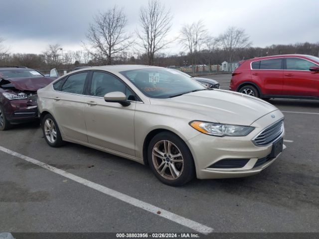 Auction sale of the 2018 Ford Fusion Se, vin: 3FA6P0H70JR183091, lot number: 38803956