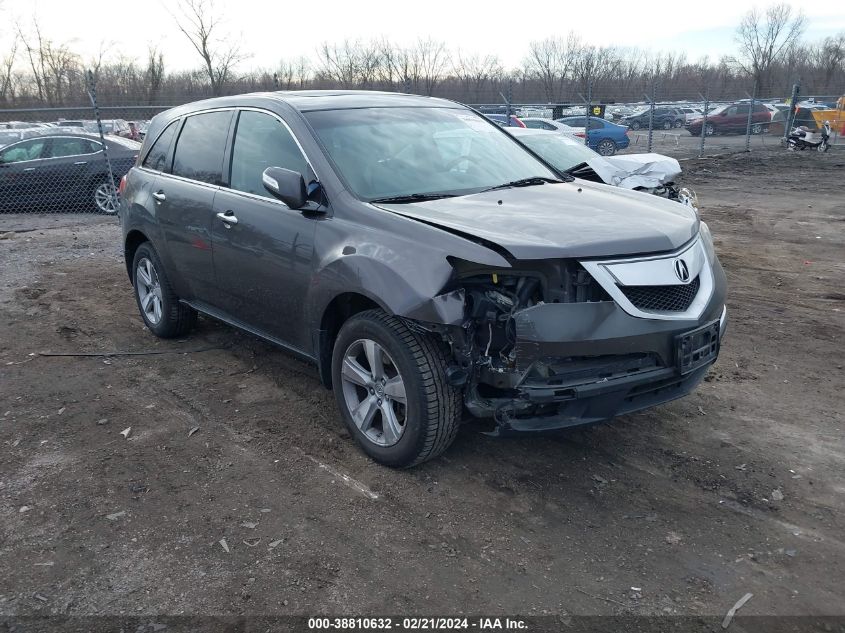Lot #2506948254 2011 ACURA MDX TECHNOLOGY PACKAGE salvage car