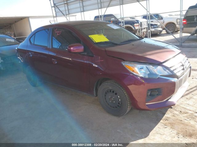 Auction sale of the 2023 Mitsubishi Mirage G4 Es, vin: ML32FUFJ5PHF03605, lot number: 38812308