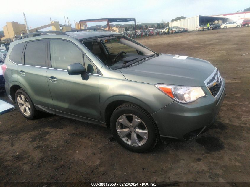 Lot #2427024654 2015 SUBARU FORESTER 2.5I LIMITED salvage car