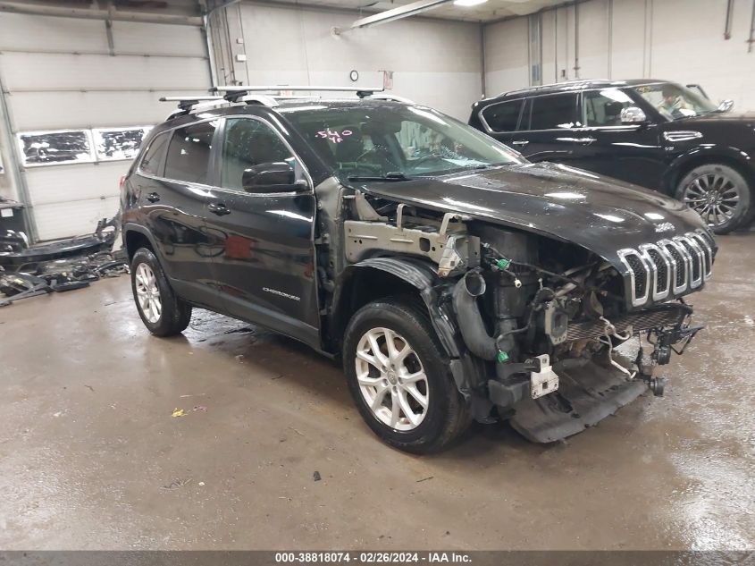 Lot #2490859006 2014 JEEP CHEROKEE LIMITED salvage car