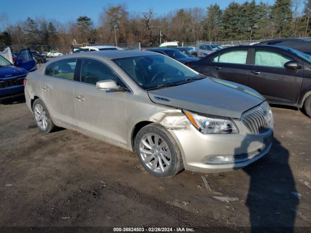 Auction sale of the 2016 Buick Lacrosse Leather, vin: 1G4GB5G33GF205997, lot number: 38824503
