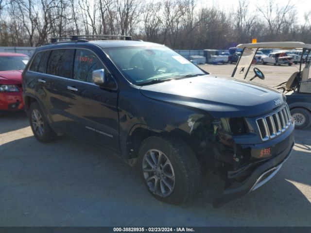Продажа на аукционе авто 2014 Jeep Grand Cherokee Limited, vin: 1C4RJFBG2EC264201, номер лота: 38828935