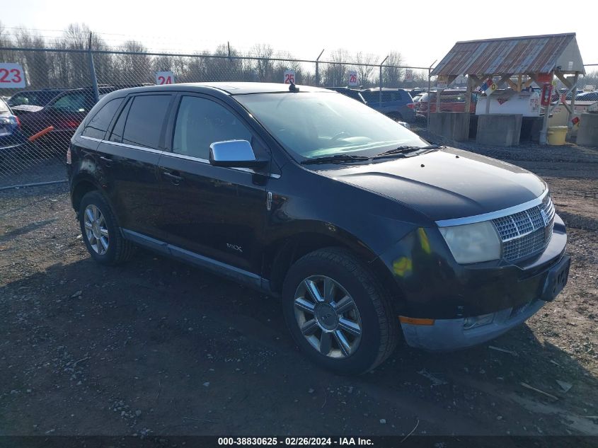 Lot #2424648821 2008 LINCOLN MKX salvage car