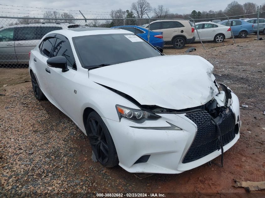 Lot #2474515528 2015 LEXUS IS 250 CRAFTED LINE salvage car