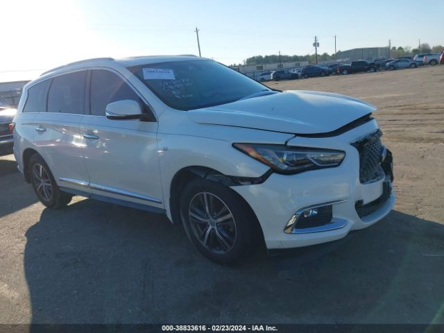 Auction sale of the 2017 Infiniti Qx60, vin: 5N1DL0MN3HC530838, lot number: 38833616