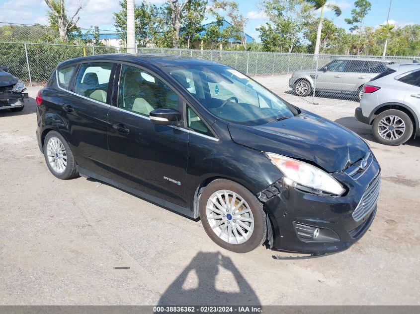 Lot #2474515491 2014 FORD C-MAX SEL salvage car
