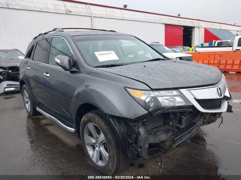 Lot #2504644537 2012 ACURA MDX TECHNOLOGY PACKAGE salvage car