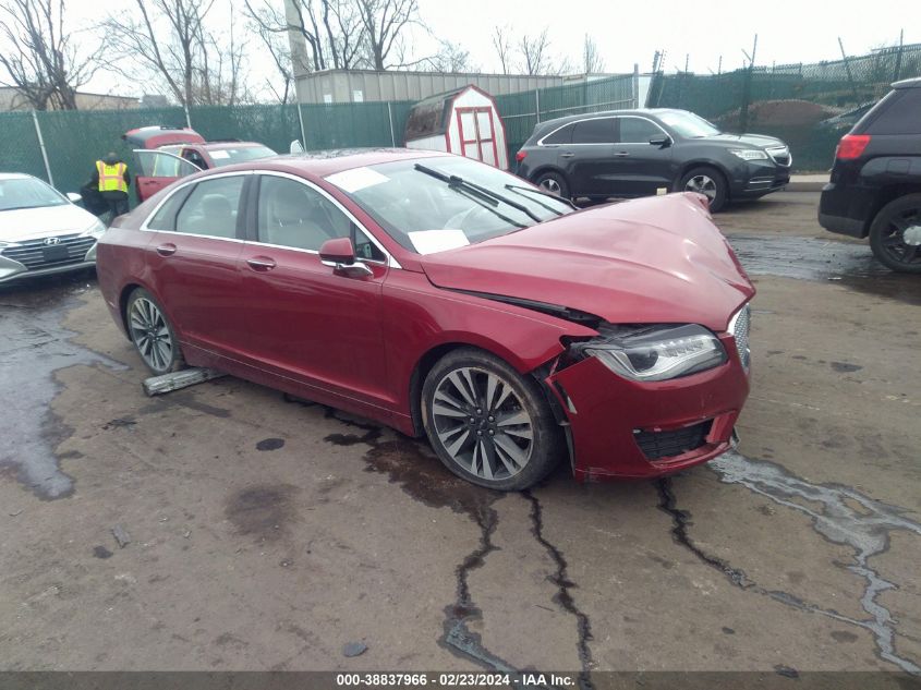 Lot #2474510188 2017 LINCOLN MKZ HYBRID RESERVE salvage car