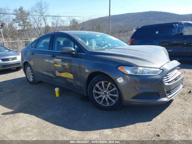 Auction sale of the 2015 Ford Fusion S, vin: 3FA6P0G77FR202535, lot number: 38838207
