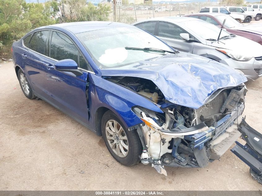 Lot #2504644525 2016 FORD FUSION S salvage car