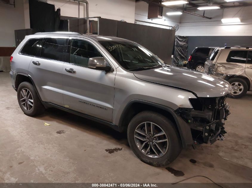 Lot #2509245674 2019 JEEP GRAND CHEROKEE LIMITED 4X4 salvage car