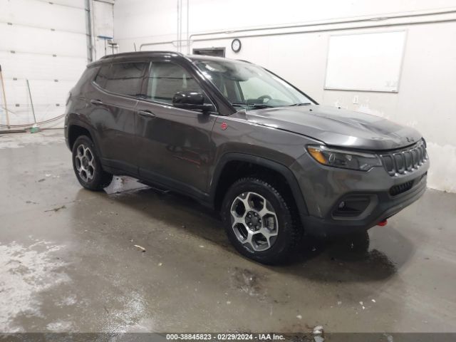 Auction sale of the 2022 Jeep Compass Trailhawk 4x4, vin: 3C4NJDDB2NT236469, lot number: 38845823