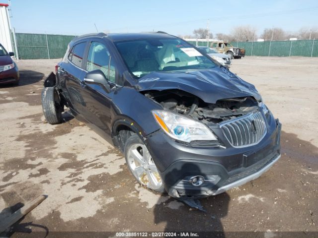 Auction sale of the 2016 Buick Encore Leather, vin: KL4CJGSB7GB630883, lot number: 38851122