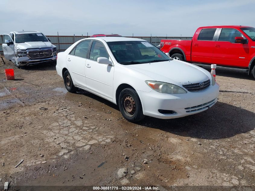 Lot #2506948515 2002 TOYOTA CAMRY LE salvage car