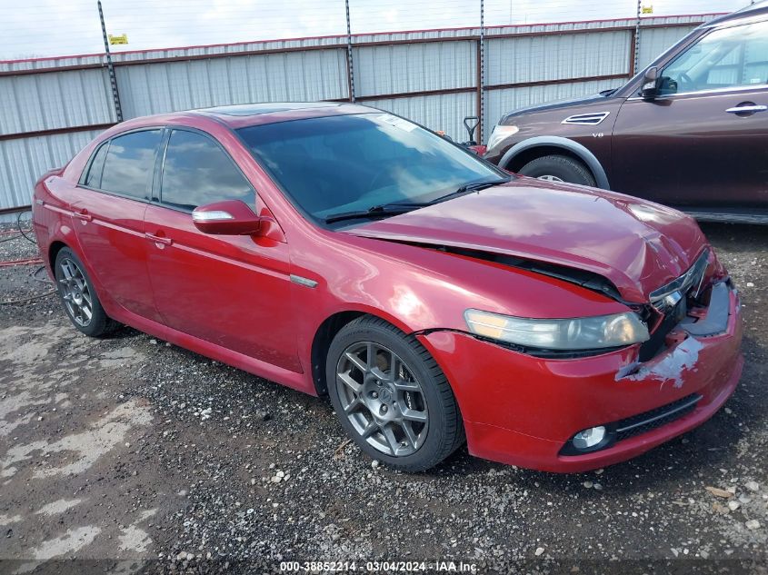 Lot #2424653413 2007 ACURA TL TYPE S salvage car