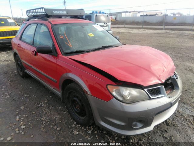 Auction sale of the 2006 Subaru Impreza Outback Sport, vin: JF1GG68676H801904, lot number: 38852526