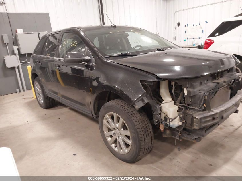Lot #2490861652 2013 FORD EDGE LIMITED salvage car