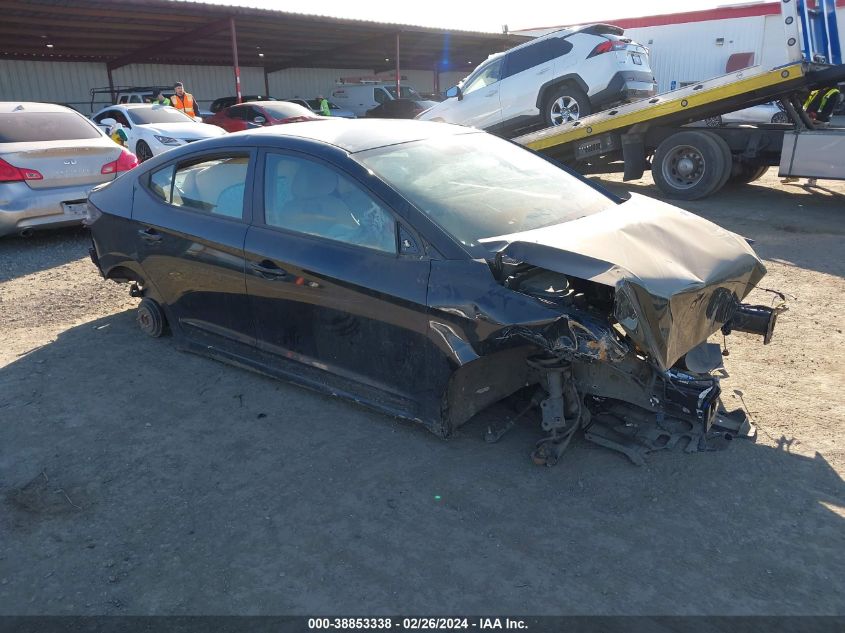 Lot #2504644504 2017 HYUNDAI ELANTRA SE salvage car