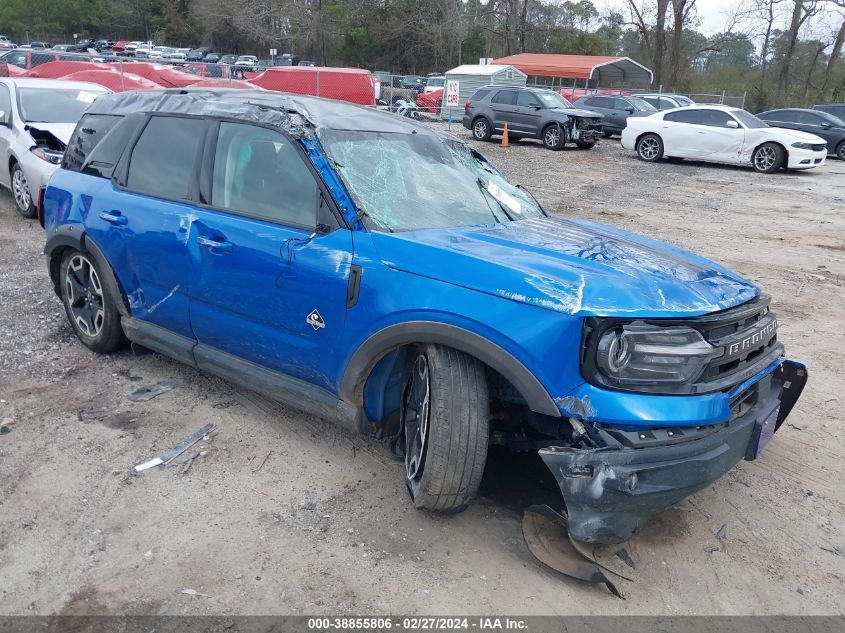 Lot #2474510115 2022 FORD BRONCO SPORT OUTER BANKS salvage car