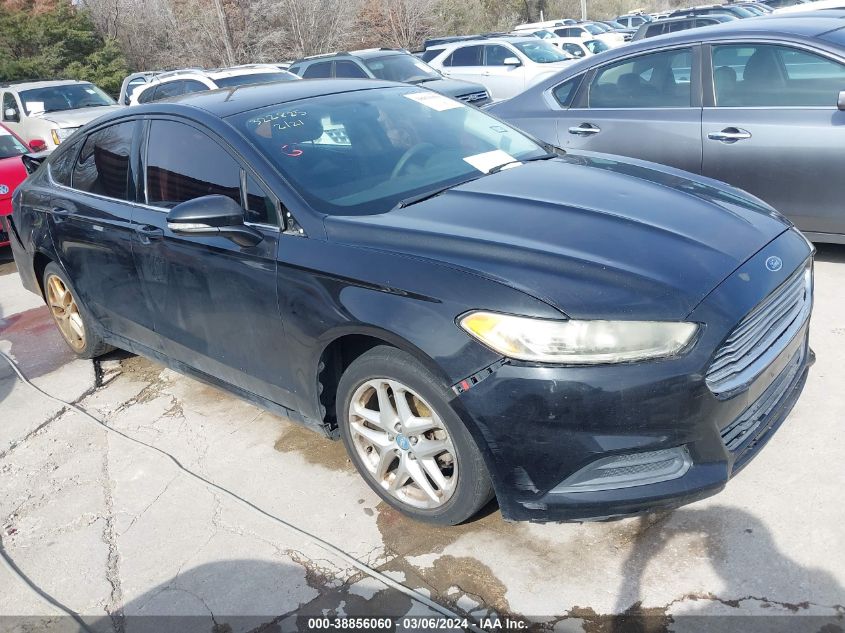 Lot #2493162490 2013 FORD FUSION SE salvage car