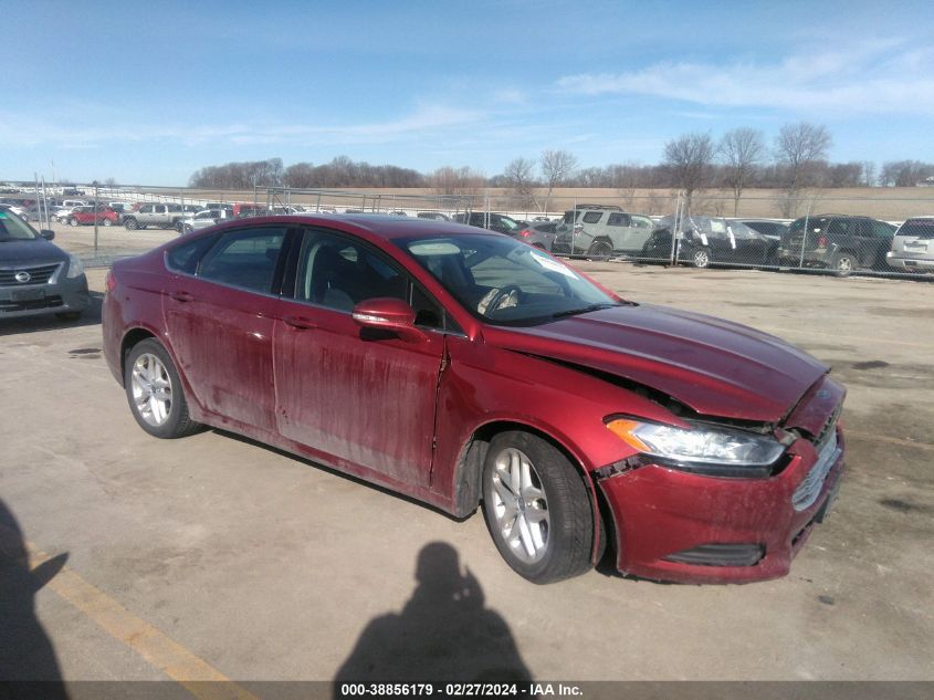 Lot #2509250554 2013 FORD FUSION SE salvage car