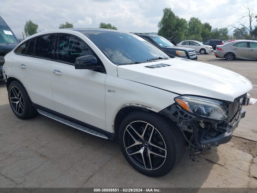 Lot #2490863963 2019 MERCEDES-BENZ AMG GLE 43 COUPE 4MATIC salvage car