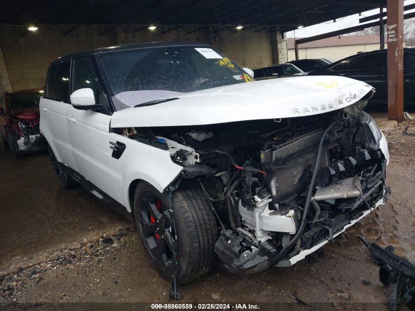 Lot #2493171595 2019 LAND ROVER RANGE ROVER SPORT HSE salvage car