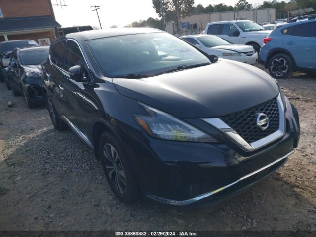 Auction sale of the 2020 Nissan Murano S Fwd, vin: 5N1AZ2AJXLN172231, lot number: 38860883