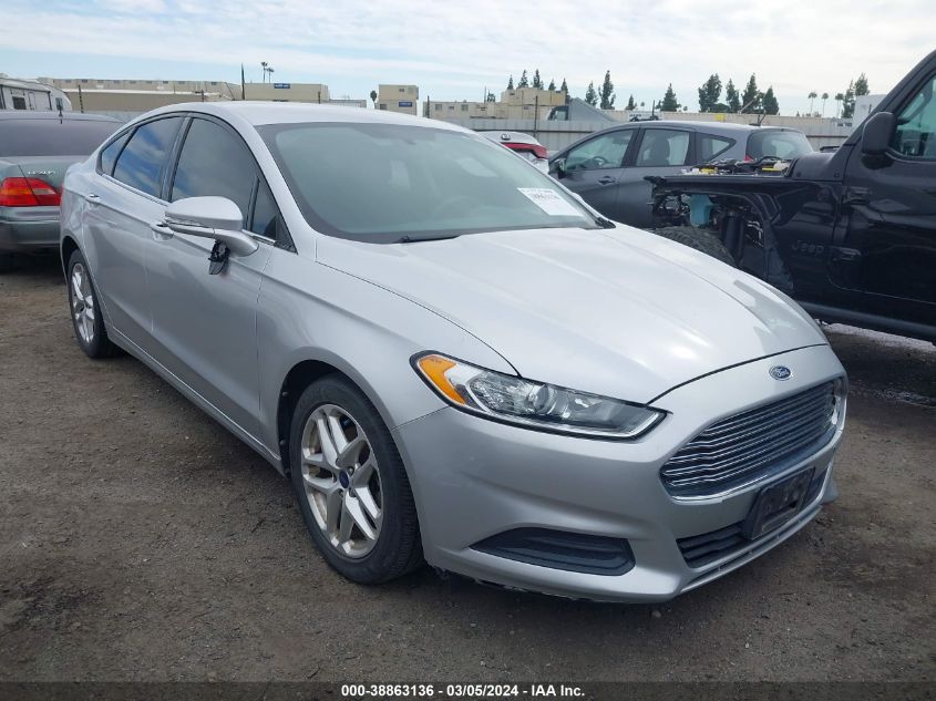 Lot #2495489272 2013 FORD FUSION SE salvage car