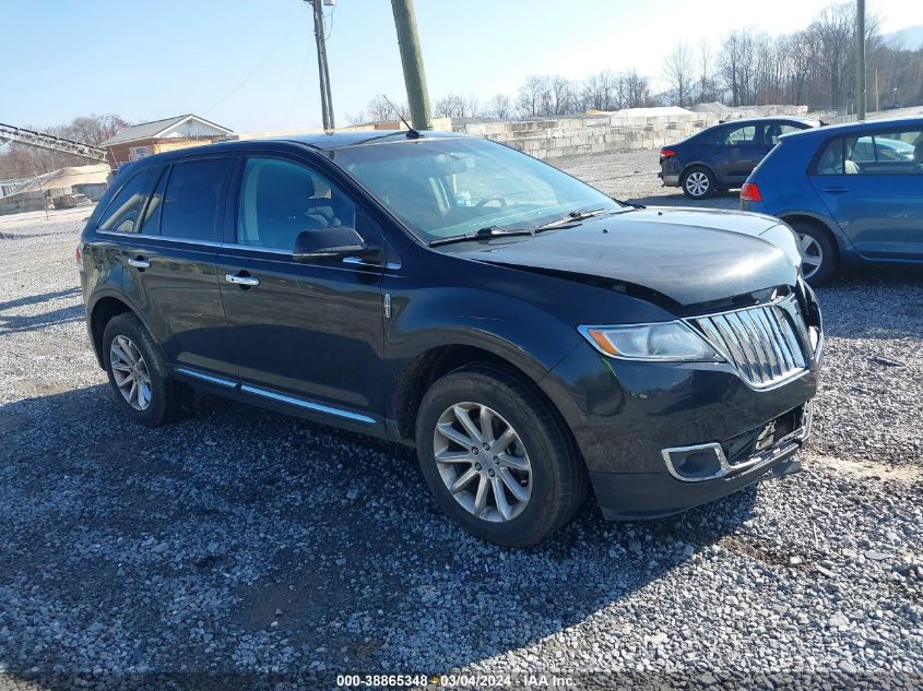 Lot #2474510079 2013 LINCOLN MKX salvage car