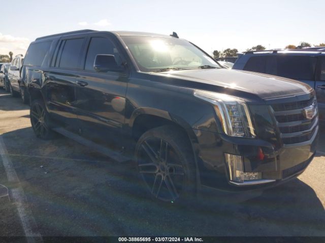 Продажа на аукционе авто 2019 Cadillac Escalade Esv Luxury, vin: 1GYS3HKJ9KR124796, номер лота: 38865695