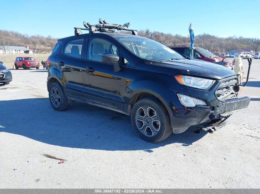 Lot #2509250499 2018 FORD ECOSPORT S salvage car