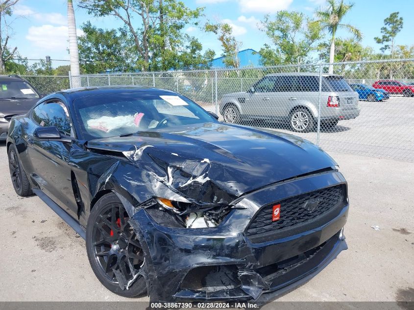 Lot #2474515330 2016 FORD MUSTANG V6 salvage car