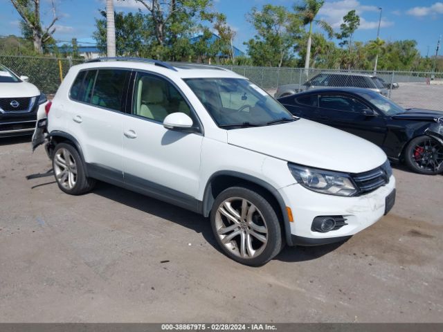 Auction sale of the 2016 Volkswagen Tiguan Sel, vin: WVGBV7AX3GW603350, lot number: 38867975