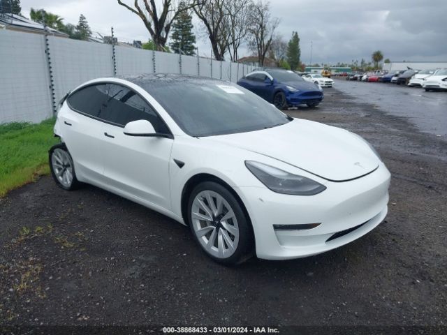 Auction sale of the 2021 Tesla Model 3 Long Range Dual Motor All-wheel Drive, vin: 5YJ3E1EB7MF071542, lot number: 38868433