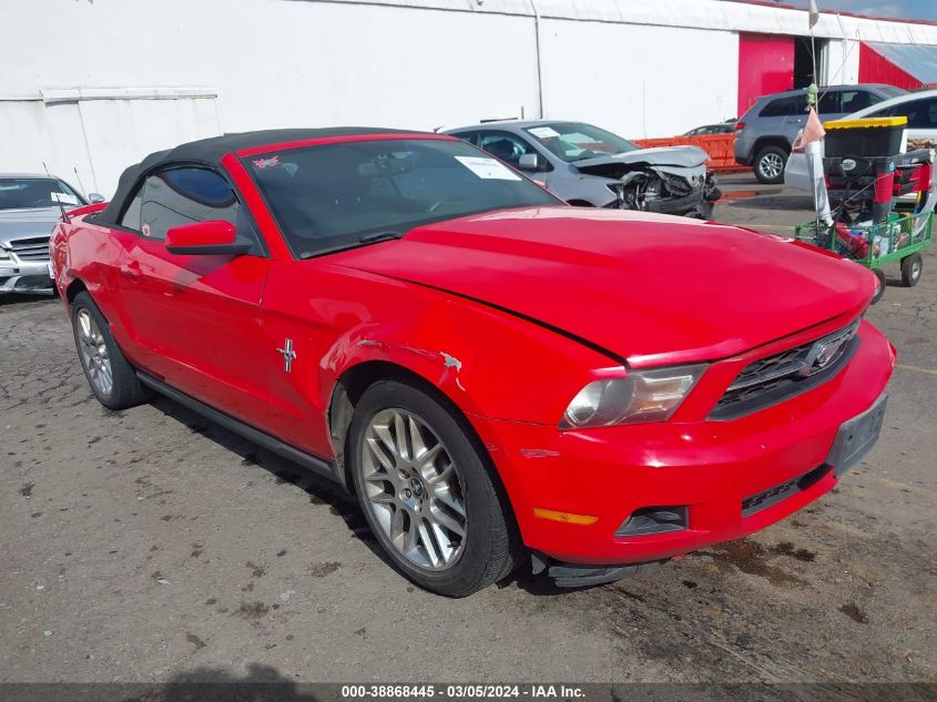 Lot #2488549579 2012 FORD MUSTANG V6 PREMIUM salvage car