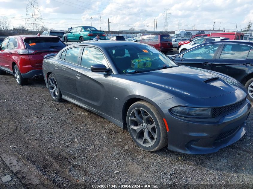Lot #2424648343 2019 DODGE CHARGER R/T RWD salvage car