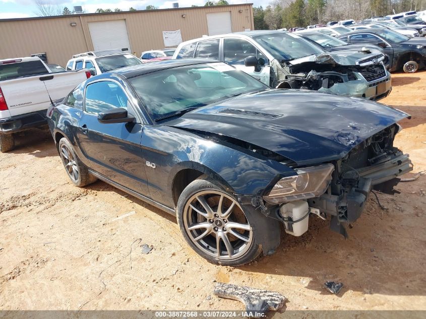 Lot #2474515251 2014 FORD MUSTANG GT PREMIUM salvage car