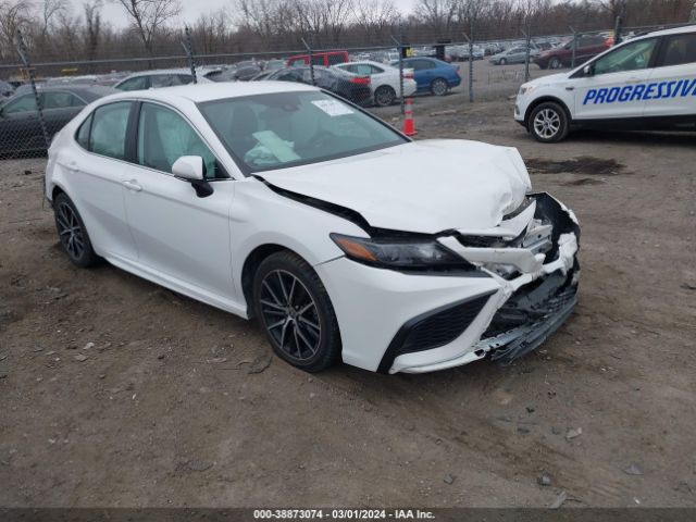 Auction sale of the 2021 Toyota Camry Se, vin: 4T1G11AK5MU531836, lot number: 38873074
