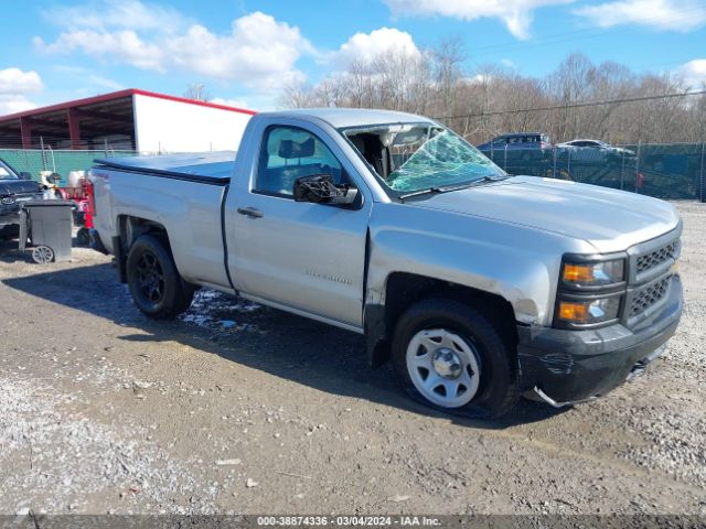 Auction sale of the 2015 Chevrolet Silverado 1500 Wt, vin: 1GCNKPEH0FZ283074, lot number: 38874336