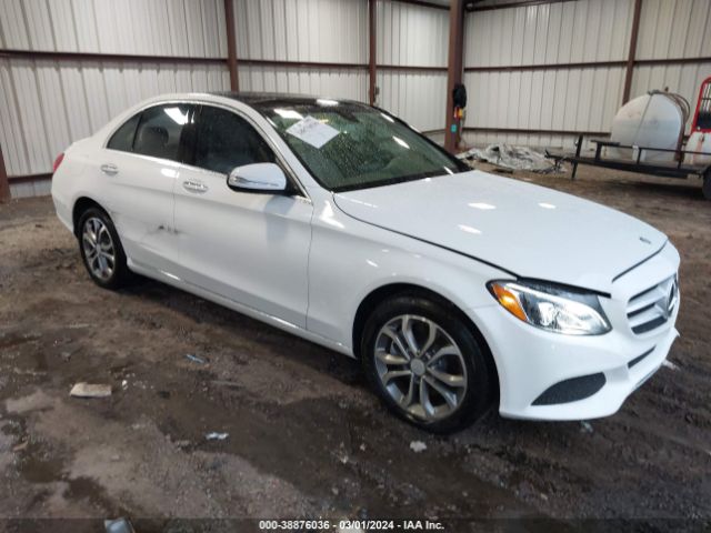 Auction sale of the 2015 Mercedes-benz C 300 4matic/luxury 4matic/sport 4matic, vin: 55SWF4KB9FU068403, lot number: 38876036