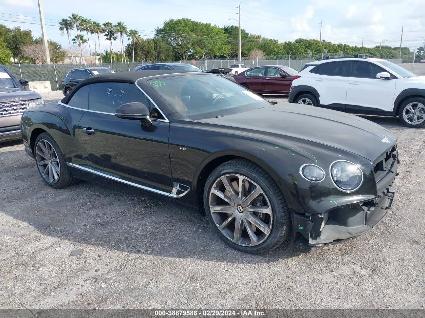Lot #2490864822 2020 BENTLEY CONTINENTAL GT V8/V8 FIRST EDITION salvage car