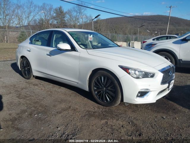 Auction sale of the 2020 Infiniti Q50 Luxe Awd, vin: JN1EV7AR6LM252557, lot number: 38880719